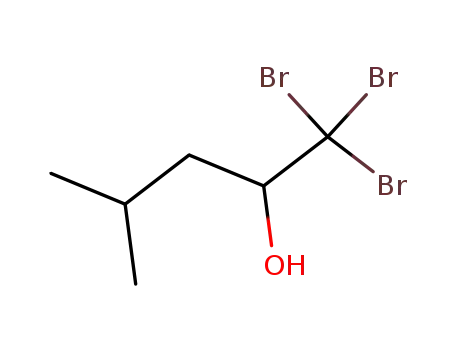 Molecular Structure of 90464-51-0 (2-Pentanol, 1,1,1-tribromo-4-methyl-)