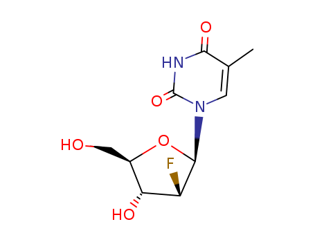 1-(2-deoxy-2-fluoro-β-D-arabinofuranosyl)-5-methyl-2,4(1H,3H)-pyrimidinedione