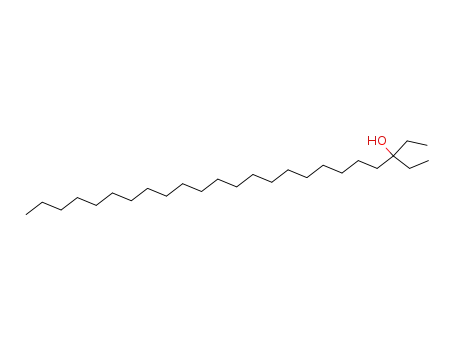Molecular Structure of 35185-60-5 (3-ethyltetracosan-3-ol)