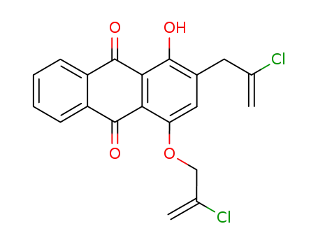 9,10-Anthracenedione,
2-(2-chloro-2-propenyl)-4-[(2-chloro-2-propenyl)oxy]-1-hydroxy-