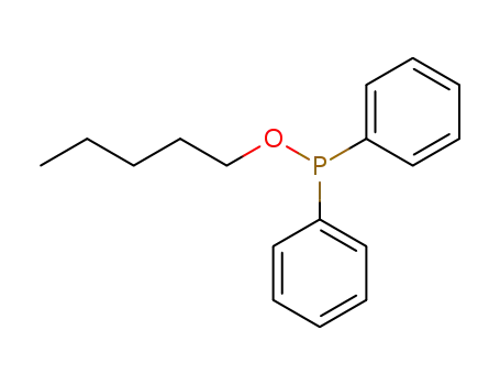 Molecular Structure of 39150-04-4 (diphenyl n-pentyloxyphosphine)