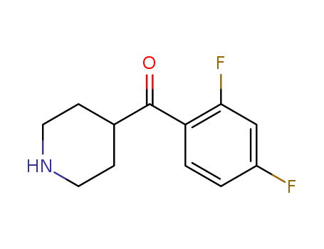 1-(2',4'-Difluorophenyl)-1-(4-piperidinyl) methanone