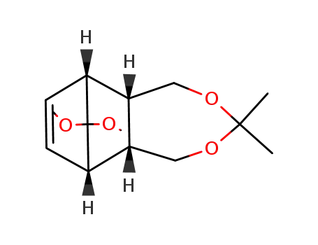 Molecular Structure of 97581-38-9 (12,12-dimethoxy-5,5-dimethyl-4,6-dioxatricyclo<7.2.1.0<sup>2,8</sup>>dodec-10-ene)