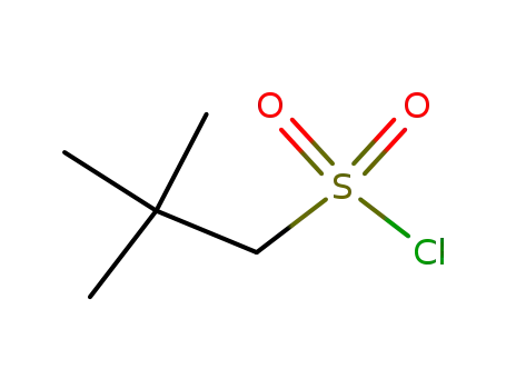 Molecular Structure of 53333-76-9 (2,2-DIMETHYLPROPANE-1-SULFONYL CHLORIDE)