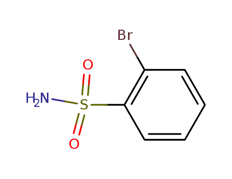 Molecular Structure of 92748-09-9 (2-Bromobenzenesulfonamide)