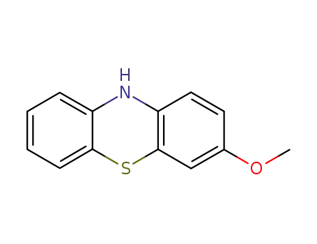 Molecular Structure of 1771-19-3 (3-methoxy-10H-phenothiazine)