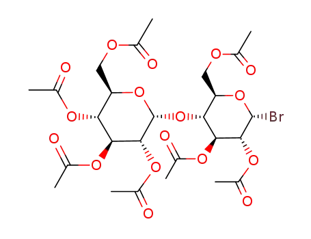 Molecular Structure of 14257-35-3 (ACETOBROMO-ALPHA-MALTOSE)