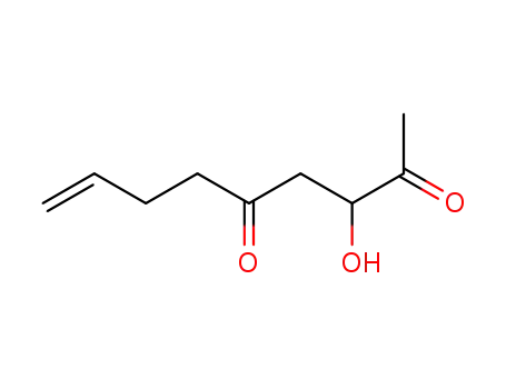 Molecular Structure of 80350-56-7 (3-Hydroxy-8-nonene-2,5-dione)