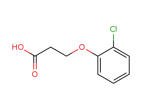 Molecular Structure of 7170-45-8 (3-(2-chlorophenoxy)propionic acid)