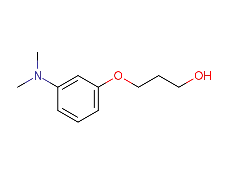 Molecular Structure of 81785-53-7 (3-[3-(dimethylamino)phenoxy]propan-1-ol)