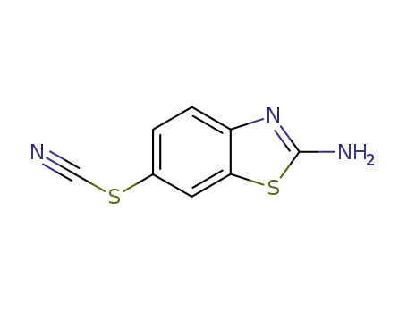 Thiocyanic acid, 2-amino-6-benzothiazolyl ester