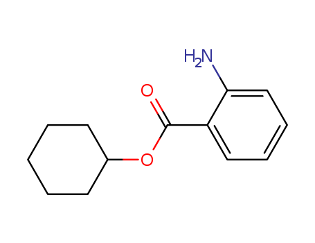 7779-16-0,CYCLOHEXYL ANTHRANILATE,Cyclohexyl Anthranilate;Anthranilic acid, cyclohexyl ester;