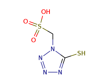 1H-Tetrazole-1-methanesulfonicacid, 2,5-dihydro-5-thioxo-