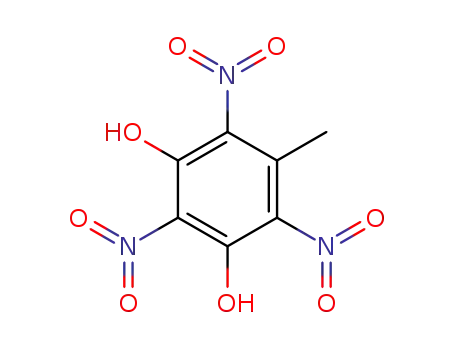 Molecular Structure of 602-97-1 (5-Methyl-2,4,6-trinitro-1,3-benzenediol)