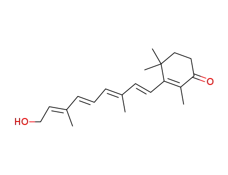 Molecular Structure of 62702-55-0 (4-KETORETINOL)