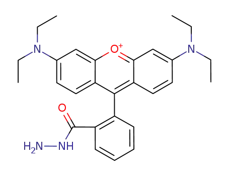 Molecular Structure of 760154-10-7 (rhodamine B hydrazide)