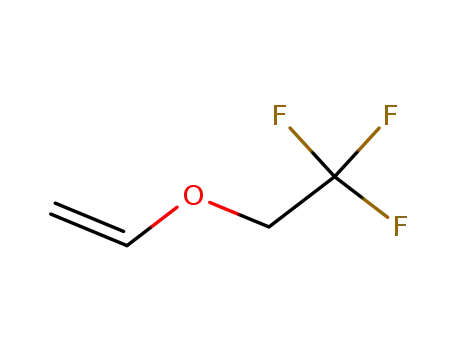 Molecular Structure of 406-90-6 (2,2,2-Trifluoroethyl vinyl ether)