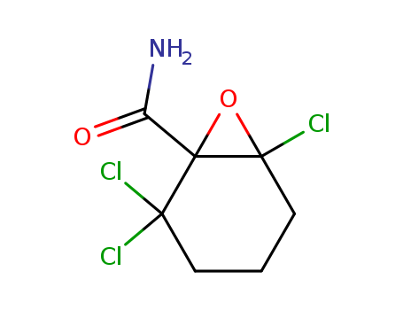 1,5,5-trichloro-7-oxabicyclo[4.1.0]heptane-6-carboxamide