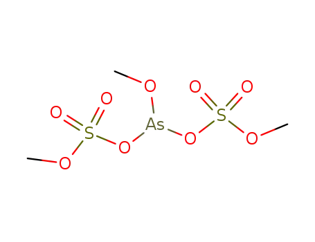 Molecular Structure of 80398-43-2 (methoxyarsenic bis(methyl sulfate))