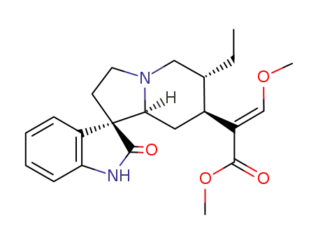 Molecular Structure of 6877-32-3 (Corynoxine)