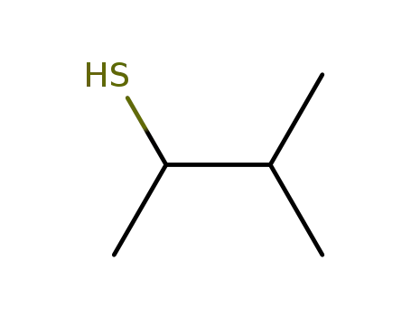Molecular Structure of 2084-18-6 (3-Methyl-2-butanethiol)