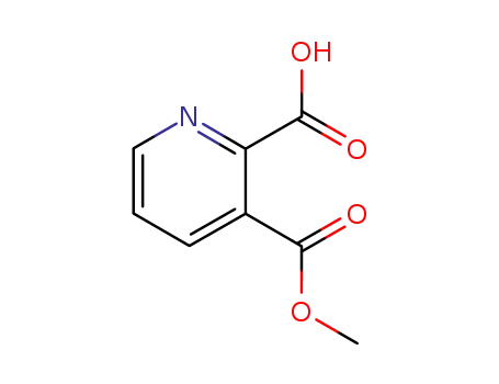 Molecular Structure of 24195-02-6 (ETHYL 2-CARBOXYPYRIDINE-3-CARBOXYLATE)