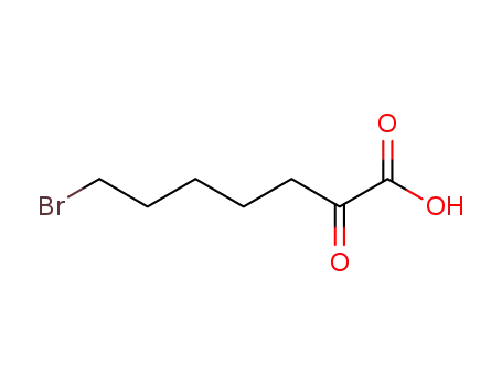 Molecular Structure of 107872-93-5 (7-bromo-2-oxoheptanoic acid)