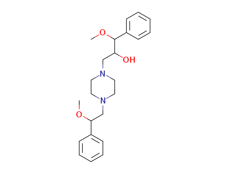 34758-83-3,zipeprol,1-(2-Hydroxy-3-methoxy-3-phenylpropyl)-4-(2-methoxy-2-phenylethyl)piperazine;Zipeprol