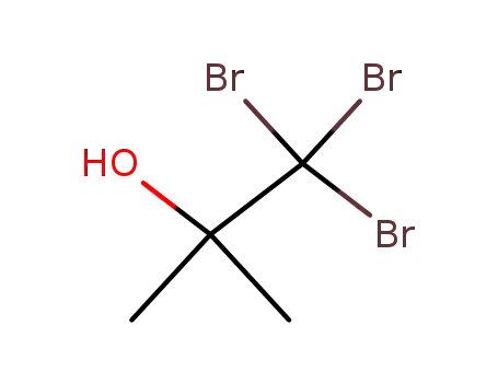 Molecular Structure of 76-08-4 (1,1,1-tribromo-2-methylpropan-2-ol)