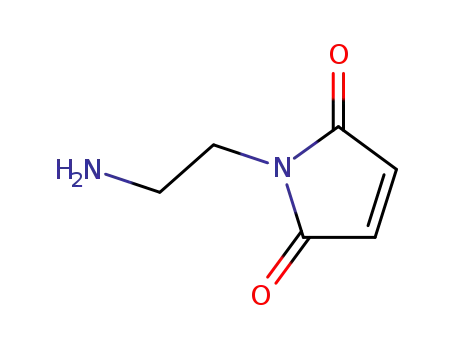 Molecular Structure of 125923-10-6 (1-(2-aMinoethyl)-1H-pyrrole-2,5-dione)