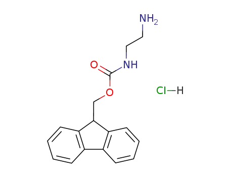Molecular Structure of 391624-46-7 (MONO-FMOC ETHYLENE DIAMINE HYDROCHLORIDE)