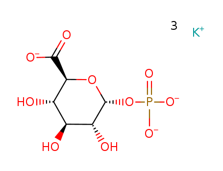 a-D-Glucopyranuronic acid,1-(dihydrogen phosphate), potassium salt (9CI)