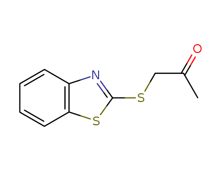 2-Propanone,1-(2-benzothiazolylthio)- cas  23385-34-4