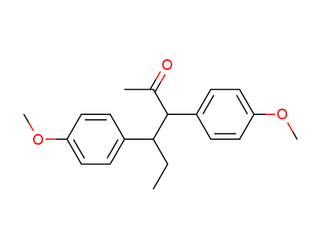 2-Hexanone,3,4-bis(4-methoxyphenyl)- cas  5424-88-4