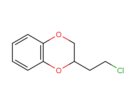 Molecular Structure of 84030-04-6 (2-(2-chloroethyl)-2,3-dihydro-1,4-benzodioxin)