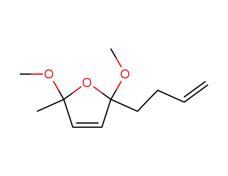 Furan, 2-(3-butenyl)-2,5-dihydro-2,5-dimethoxy-5-methyl-