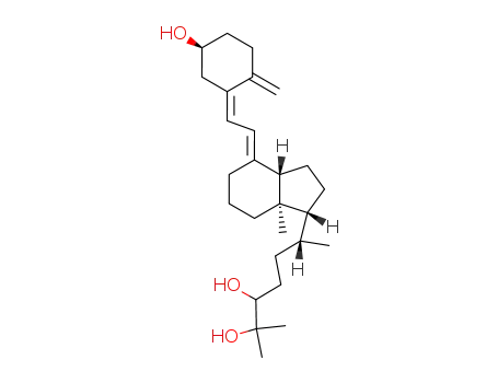 Molecular Structure of 40013-87-4 (24(R), 25-DIHYDROXYVITAMIN D3)