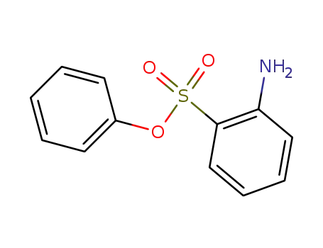 Molecular Structure of 68227-69-0 (Phenyl-2-aminobenzenesulfonate)