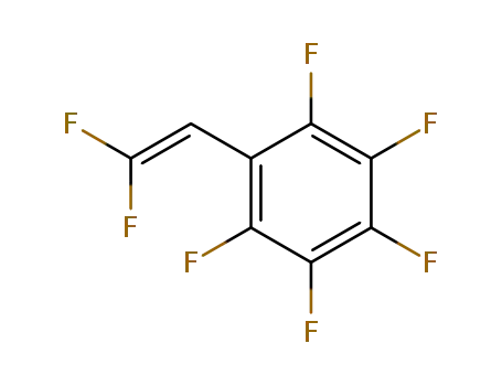 Molecular Structure of 653-19-0 (Benzene, (2,2-difluoroethenyl)pentafluoro-)