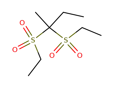 Molecular Structure of 76-20-0 (methylsulphonal)