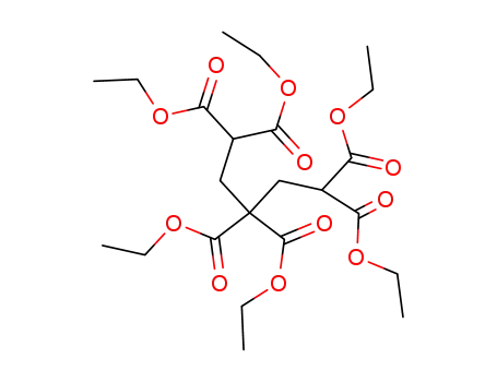 Molecular Structure of 80311-87-1 (1,1,3,3,5,5-Pentanehexacarboxylic acid, hexaethyl ester)