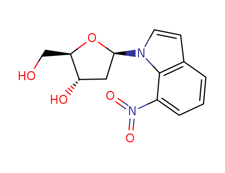 1-(2-Deoxy-β-D-erythro-pentofuranosyl)-7-nitro-1H-indole