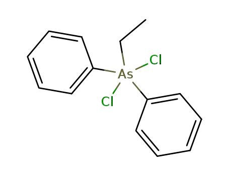 Molecular Structure of 59173-44-3 (Arsorane, dichloroethyldiphenyl-)