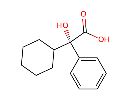 Benzeneacetic acid, a-cyclohexyl-a-hydroxy-, (aS)-(20585-34-6)