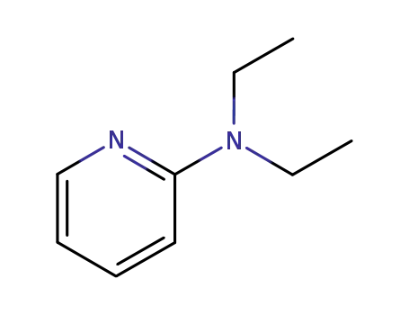 Molecular Structure of 36075-06-6 (2-DIETHYLAMINOPYRIDINE)
