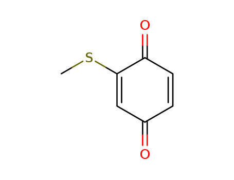 2,5-Cyclohexadiene-1,4-dione, 2-(methylthio)-