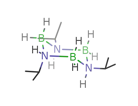 Molecular Structure of 272443-95-5 (N,N',N''-triisopropylborazane)