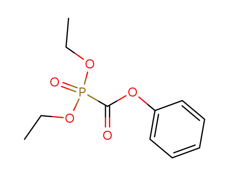 Molecular Structure of 132916-41-7 (phenyl diethoxyphosphorylformate)