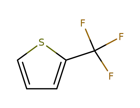 Molecular Structure of 86093-76-7 (2-(TRIFLUOROMETHYL)THIOPHENE)
