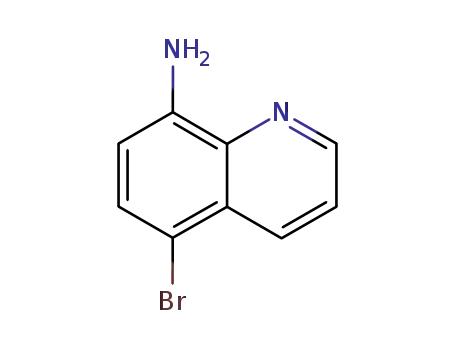 Molecular Structure of 53472-18-7 (5-BROMO-QUINOLIN-8-YLAMINE)